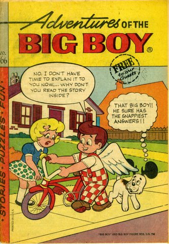 Adventures of the Big Boy #166 © 1971